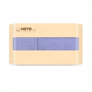HOYO HOYO 7181 长绒棉毛巾 精装牛皮纸袋  33*72cm 90g  紫色 计价单位:条