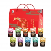 塞翁福  370*170*250mm 礼尚往来干炒货礼盒   10件/盒 计价单位:盒