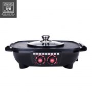 火象 HXG-HG092 奥斯汀电火锅 1500W 黑色 锅34cm 内锅18cm 计价单位:台