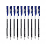 三菱 uni 双珠啫喱笔 UM-100-05 0.5mm （蓝色） 10支/盒 （替芯：UMR-5）
