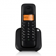 摩托罗拉 MOTOROLA 数字无绳电话机 T301C （黑色）