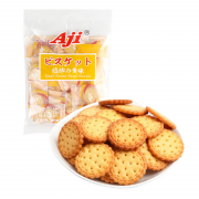 Aji 小圆形饼干（咸蛋黄味）（独立小包装） 160g／袋 24袋／箱