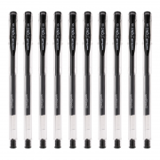 三菱 uni 双珠啫喱笔 UM-100-05 0.5mm （黑色） 10支/盒 （替芯：UMR-5）