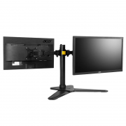 乐歌 双屏显示器支架 D2D （黑色）