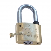 柯亚锐奇（KEYARUIQI） 工业铜挂锁 KEY-993 不锈钢锁梁 电力表箱锁 宽35mm 梁30mm (铜原色)