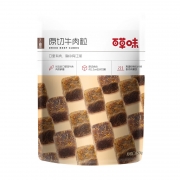 百草味 BE & CHEERY 50g 原切牛肉粒 XO酱味 计价单位:袋