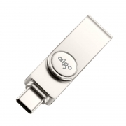 爱国者(aigo) U356-256GTYPE-C U盘银256G/USB3.1/双接口(计价单位：个)