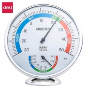 得力（deli）台式免电池大表盘室内温湿度计 办公用品 大号9010（计价单位：个）