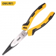 得力工具 DL0102尖嘴钳黄8’（单位：把）
