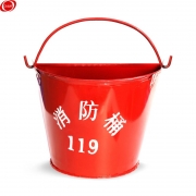 谋福 8487 半圆形加厚消防黄沙桶 红色(单位：个）