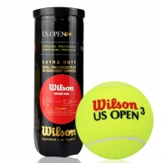 威尔胜Wilson WRT106200 美网比赛训练网球 塑罐3粒装