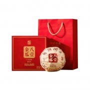 澜沧古 2022年八壹金瓜普洱茶 500g 熟茶（单位：盒）