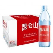 昆仑山 雪山矿泉水天然饮用水 550ml*24瓶 /箱 （单位：箱）20箱起订