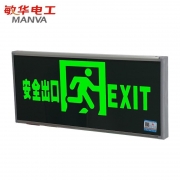 敏华电工 M3516 单面正向无箭头安全出口标志灯 （单位：个）