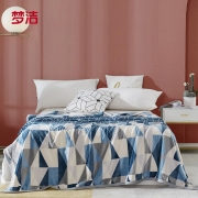 梦洁家纺 180*200cm 克莱格双面暖暖绒毯 （单位：张）