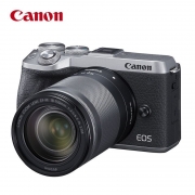 佳能（Canon）EOS M6 Mark II 微单数码相机 银色18-150标准变焦镜头套装 （ 约3250万像素/约30张每秒连拍）
