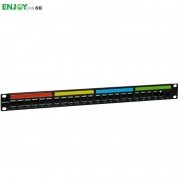 欢联（ENJOYLink） HP016241-E 非屏蔽理线器（空架） 黑色 （单位：个）