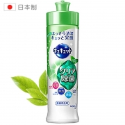 花王（KAO） 240ml 果蔬餐具去油不伤手洗洁精绿茶味（单位：瓶）