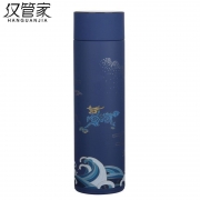 汉管家 HGJ-21 保温杯温显水杯 420ML 蓝色/炭黑色可选（单位：个）