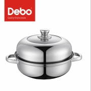德铂/Debo DEP-04柏林公爵汤锅不锈钢 26cm