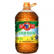 多力 菜籽油5L 特香压榨菜籽油 保质期：18个月黄色