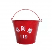 盾邦 消防沙桶 DB-3328 28*16*21cm 材质：铁质 喷漆 红色