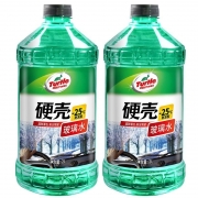 龟牌（Turtle Wax）防冻玻璃水-25℃ 2L*2瓶装玻璃清洁剂汽车用品雨刷精开盖即用去油膜去污剂清洗剂G-4092DA
