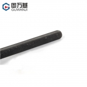 固万基 牙条8.8级全牙螺纹通丝螺杆1M吊顶黑色丝杆 M36