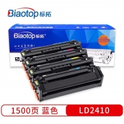 标拓 打印机硒鼓 BT-LD2410 C 畅蓝系列 适用于： 联想CS2410dn打印机 单只装 打印页数：1500页 （计价单位：支） 蓝色