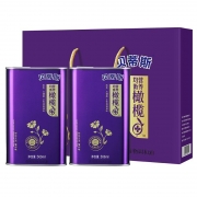 贝蒂斯 亚麻籽橄榄调和油 500ml铁罐装*2礼盒 （计价单位：盒）