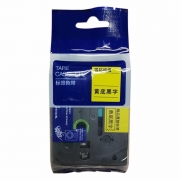 鑫诚达 TZ-651 色带 24mmX8m 黄底黑字