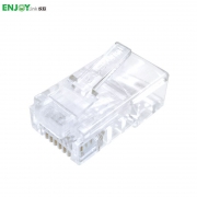 欢联/ENJOYLINK HG625111-E 六类水晶头 屏蔽（单位：盒）