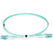 欢联/ENJOYLINK HFC2883L050-E LC-LC双芯多模OM3光纤跳线 5M 水绿色（单位：根）