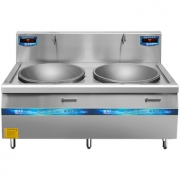 圣托 Shentop 商用电磁炉 STC-B2300  双头电磁大锅灶 （大锅直径1000mm） 30kW双炒电磁灶