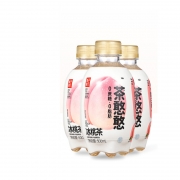 果子熟了  茶憨憨饮品 低糖0脂肪果汁茶饮料 冰桃茶 500mL*12瓶