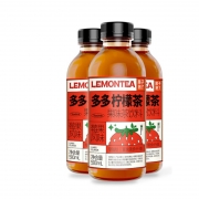 果子熟了 多多柠檬茶 0脂肪果味茶饮料 莓果味 500mL*15瓶装
