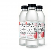 果子熟了 活力水平衡 低糖0脂肪维生素饮料 水蜜桃味 600mL*15瓶
