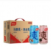 杨协成 马蹄爽汁果汁果肉果粒水果饮料仙草果汁饮料 300ml*12罐