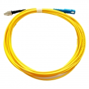 安达信 单模单芯跳纤 FC/UPC-SC/UPC-SX-SM-3.0-3m