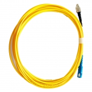 安达信 单模单芯跳纤 FC/UPC-SC/UPC-SX-SM-3.0-25m