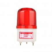 谋福 328旋转爆闪警报灯 LTE-1101J  (红色) 220V闪烁灯声光报警器信号警示灯