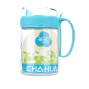 茶花 玻璃油壶 6002 450ml (蓝色)
