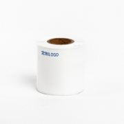 爱墨 E6-5090-180NW-1 标签 180张/卷 50*90mm 白蓝色（单位：卷）