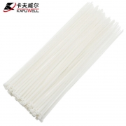 卡夫威尔(GBHX) 自锁式尼龙扎带大号工业级绑带 捆扎带束线带理线带 扎线 5.0*350mm 白色 100支装 OT1019G