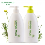 资生堂（GBHX）惠润柔净草本洗护套装 600ml*2（鲜花芳香）