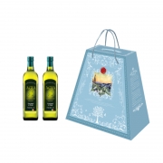 阿茜娅（AGIA）（GBHX）特级初榨橄榄油 典雅礼盒 750ml*2