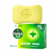 滴露Dettol（GBHX）健康抑菌香皂经典抑菌系列松木清新115克