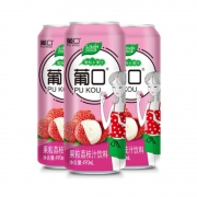 葡口（GBHX）荔枝汁 490ML*15罐