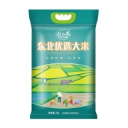 吉乡禾（GBHX）东北优选大米圆粒米珍珠米5kg