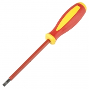 HONTEDE HG22-002 6.5*120mm 一字双色柄电工螺丝批 (单位：把）